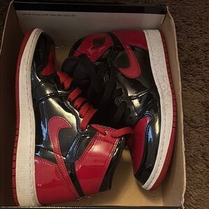 Kids Red and Black Sneakers